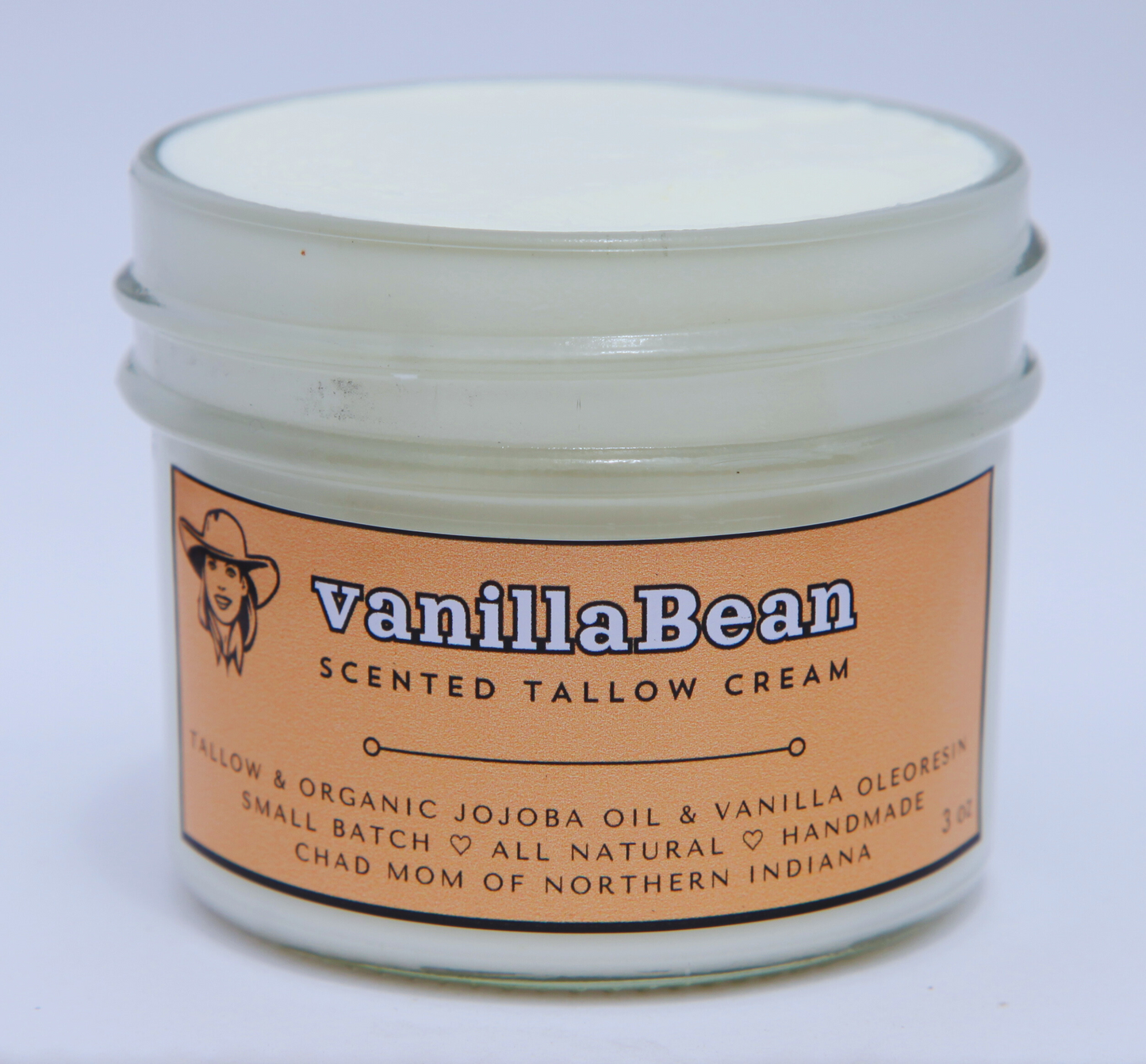 Vanilla Whipped Tallow Cream | vanillaBean