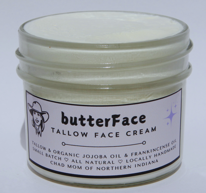 Tallow Face Cream with Frankincense | butterFace