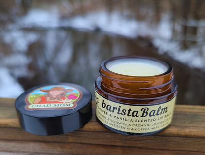 Coffee & Vanilla Scented Lip Balm | baristaBalm