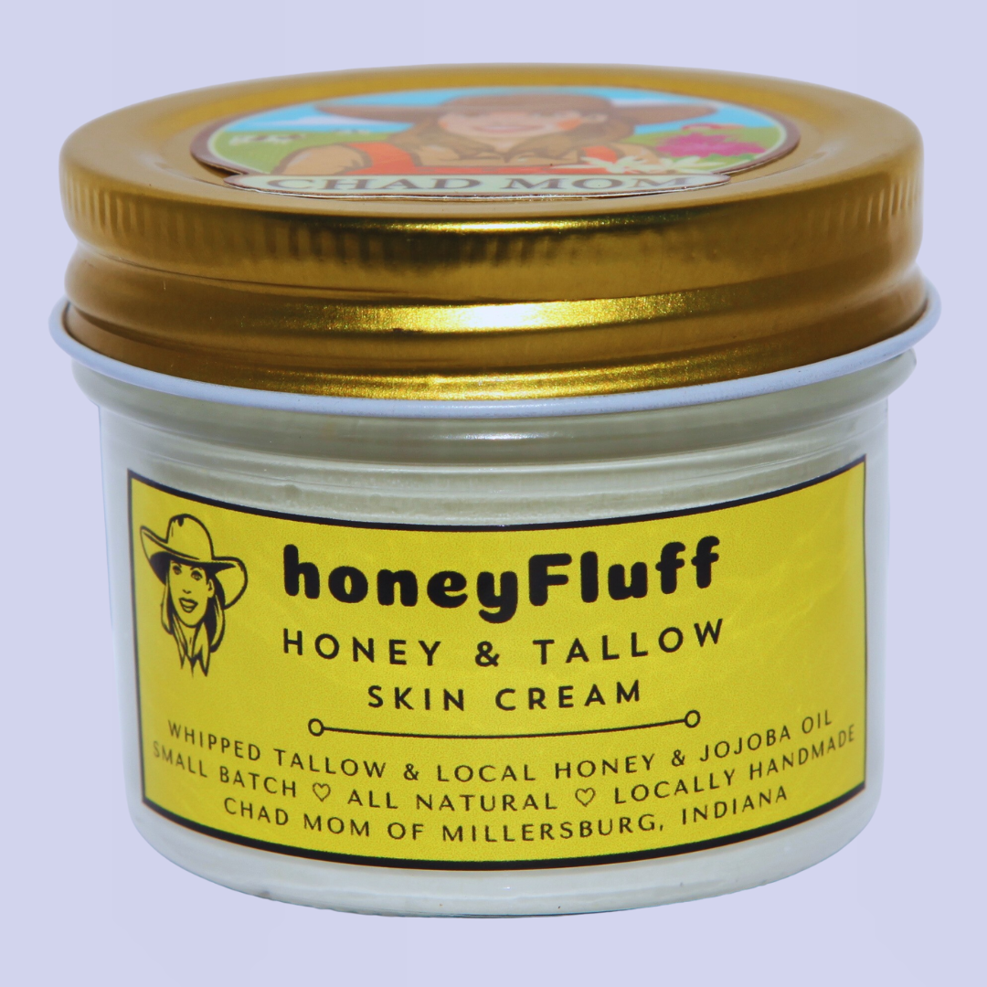 Whipped Tallow Cream with Honey | honeyFluff