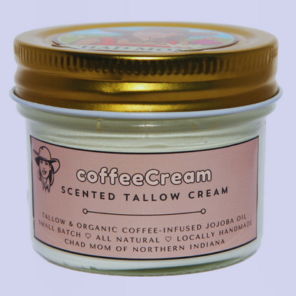 Coffee-Scented Tallow Skin Cream | coffeeCream