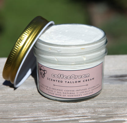 Coffee-Scented Tallow Skin Cream | coffeeCream