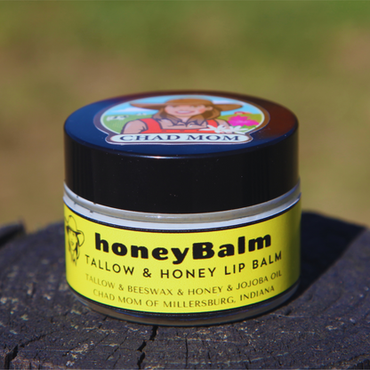 tallow honey lip balm