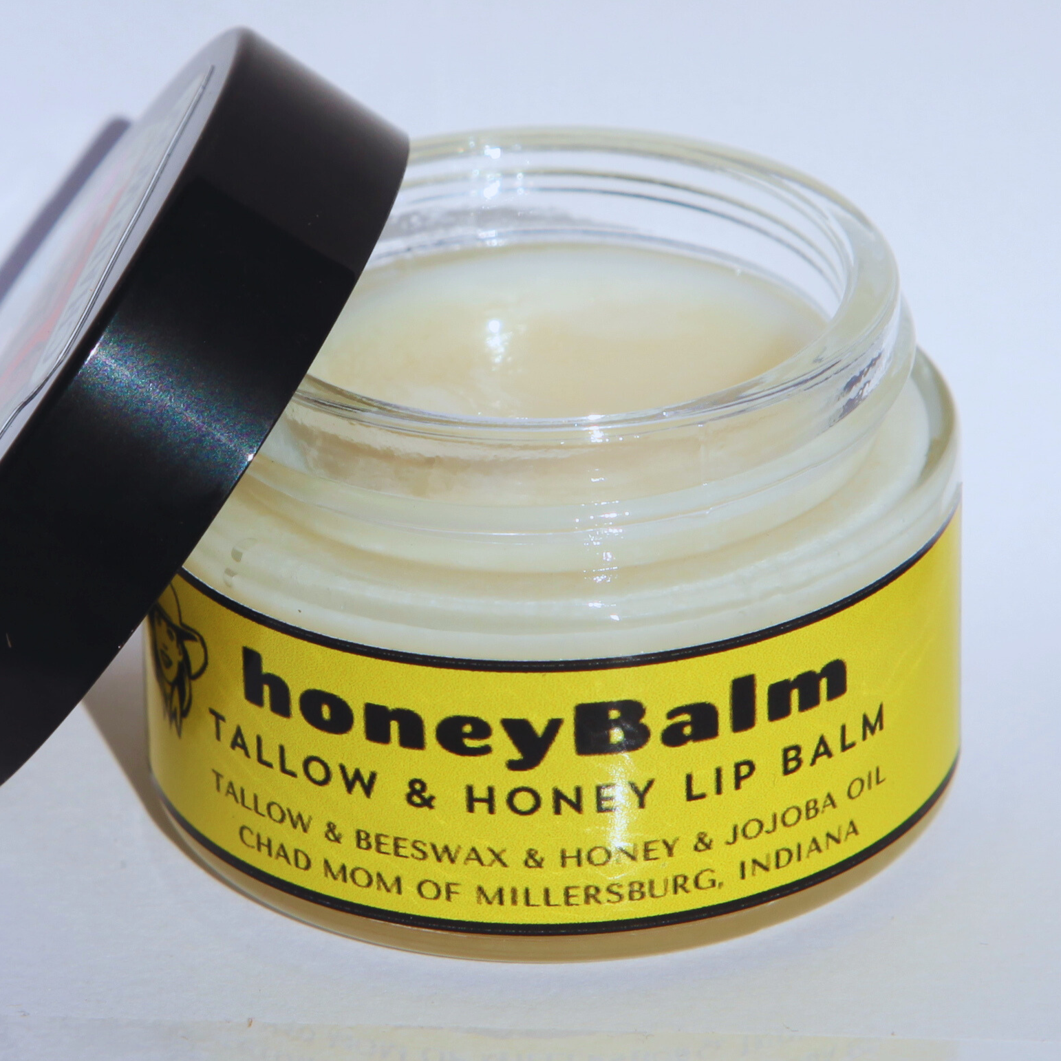 honey tallow lip balm