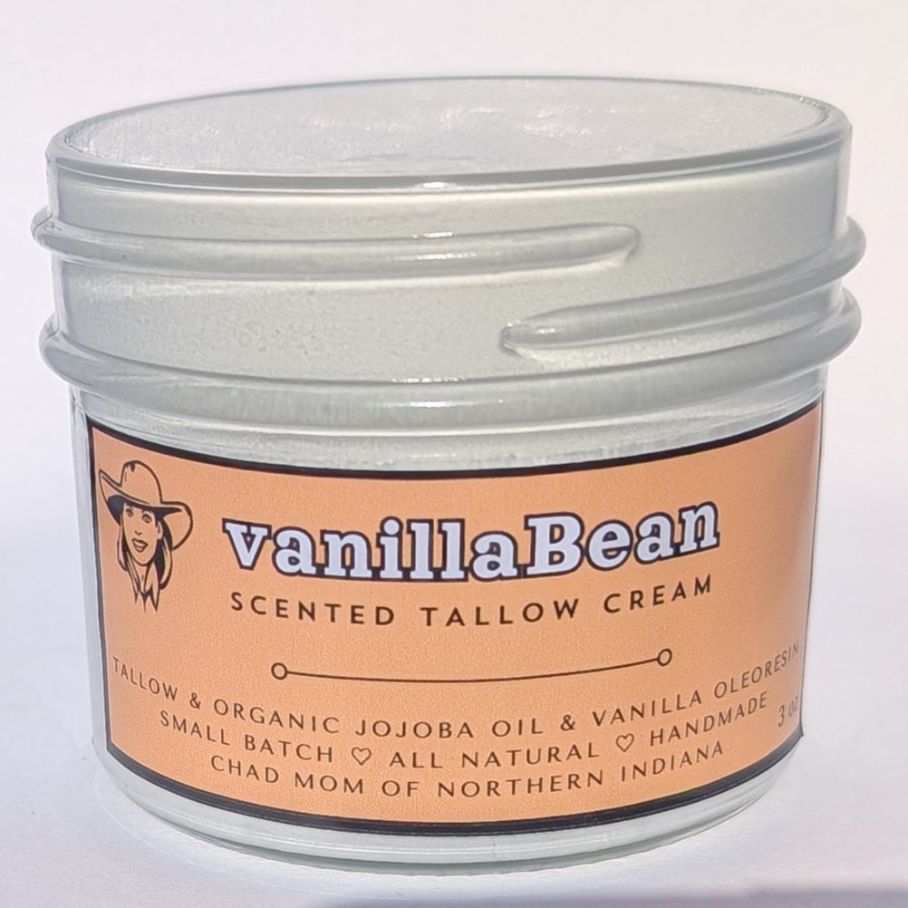 Vanilla Whipped Tallow Cream | vanillaBean